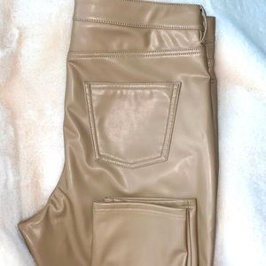 7 For All Mankind Tan Skinny Pants